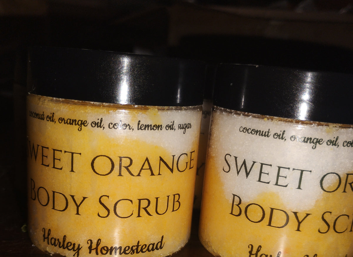 Sweet Orange Body Scrub