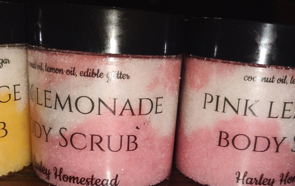 Pink Lemonade Sugar Scrub